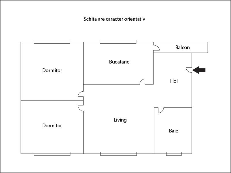 Apartament de vânzare 3 camere Dambul Rotund - 29008AV | BLITZ Cluj-Napoca | Poza1