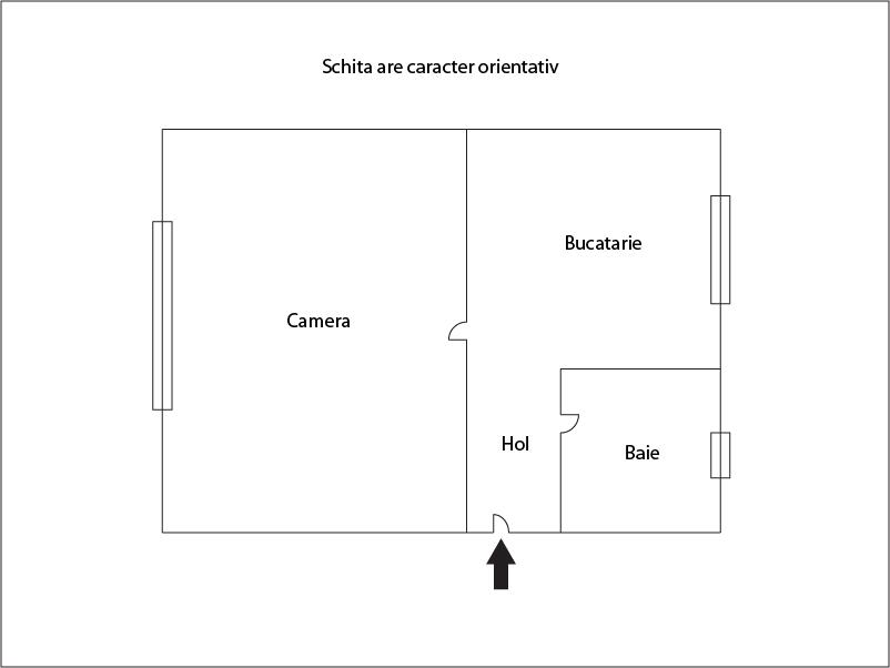 Garsonieră de vânzare Gruia - 29053AV | BLITZ Cluj-Napoca | Poza1