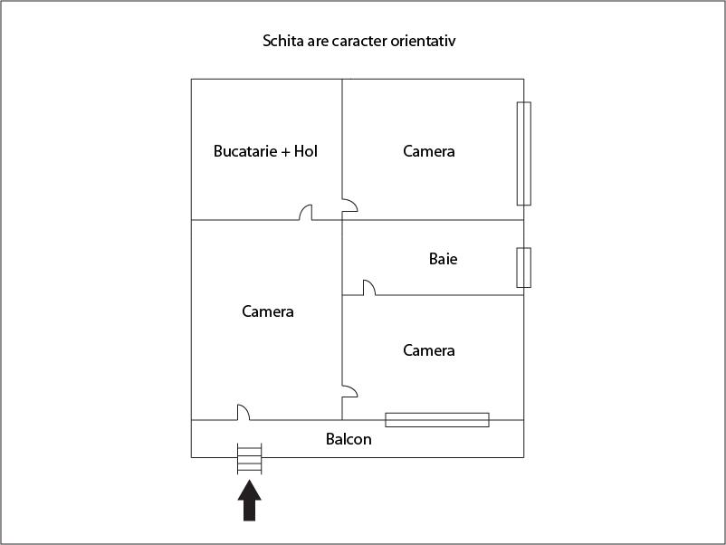 Apartament de vânzare 3 camere Manastur - 29055AV | BLITZ Cluj-Napoca | Poza1