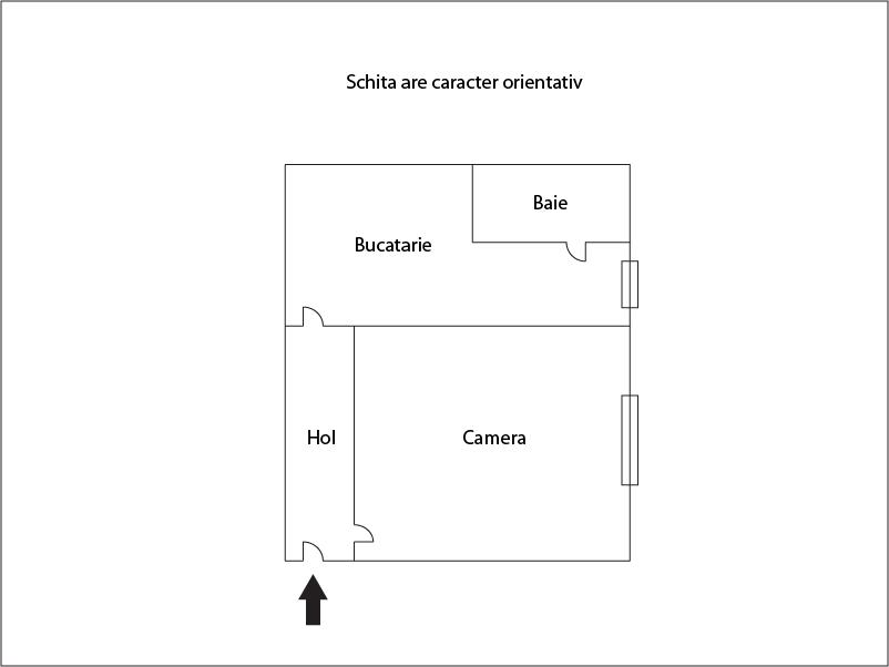 Garsonieră de vânzare Semicentral - 29083AV | BLITZ Cluj-Napoca | Poza1