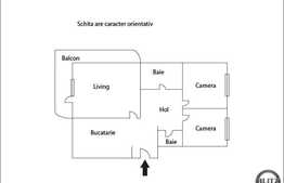 De vanzare 76 mp, 3 camere decomandate, zona Calea Manastur