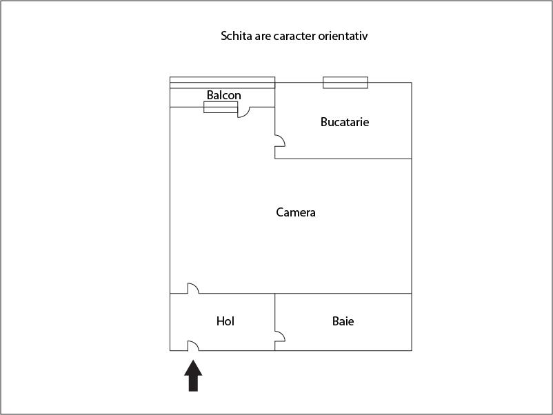 Garsonieră de vânzare Gheorgheni - 29104AV | BLITZ Cluj-Napoca | Poza1