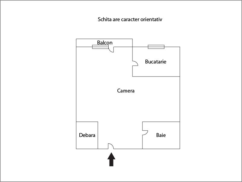 Garsonieră de vânzare Manastur - 29132AV | BLITZ Cluj-Napoca | Poza1