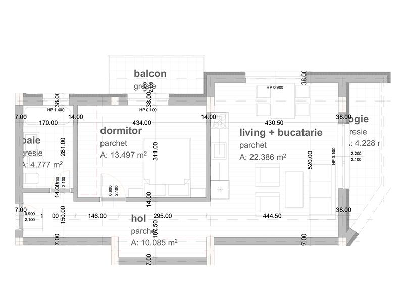 Apartament de vânzare 2 camere Grigorescu - 29159AV | BLITZ Cluj-Napoca | Poza1