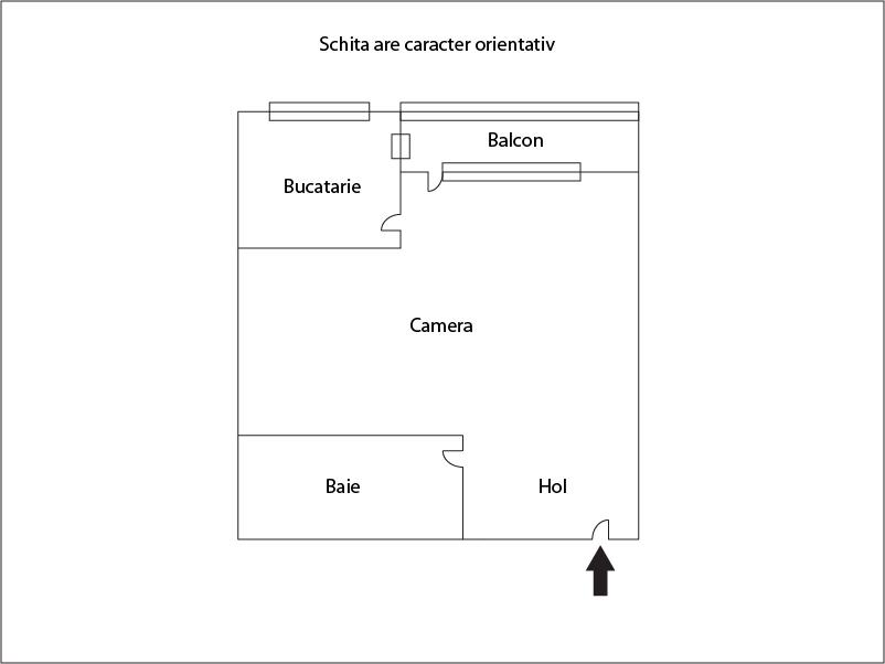 Garsonieră de vânzare Manastur - 29244AV | BLITZ Cluj-Napoca | Poza1