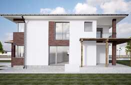 Casa individuala de 120 mp utili, 5 camere, teren de 200 mp! Zona de case!