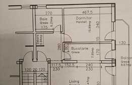 Apartament 2 camere, 63.46 mp, parcare, zona strazii Taietura Turcului