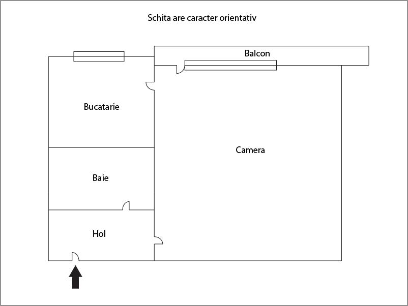 Garsonieră de vânzare Marasti - 29343AV | BLITZ Cluj-Napoca | Poza1
