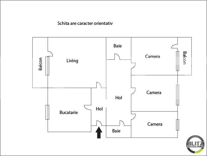 Apartament de vânzare 4 camere Manastur - 2935AV | BLITZ Cluj-Napoca | Poza12