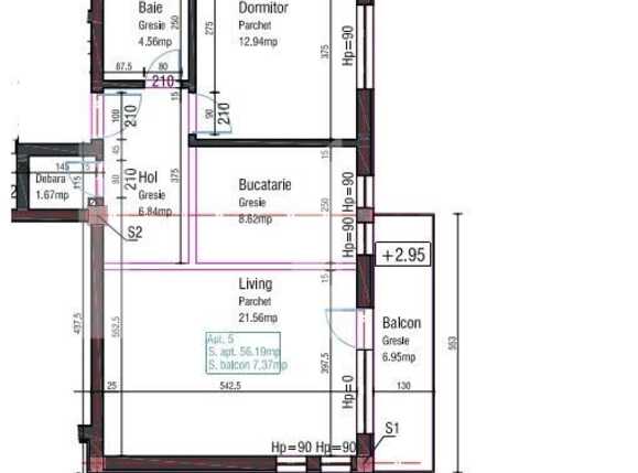 Apartament de vânzare 2 camere Borhanci - 29368AV | BLITZ Cluj-Napoca | Poza1