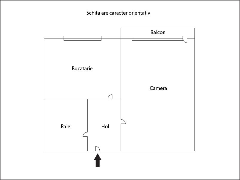 Garsonieră de vânzare Intre Lacuri - 29369AV | BLITZ Cluj-Napoca | Poza1