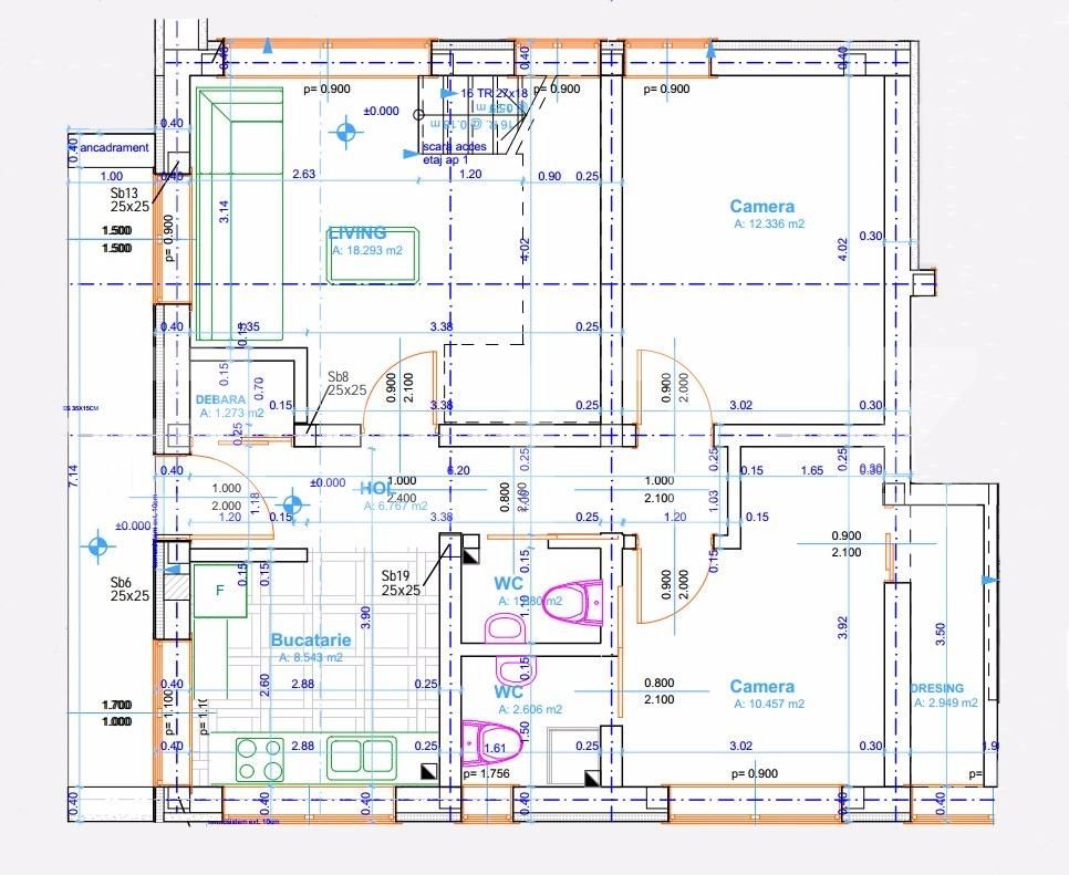 Apartament de vânzare 4+ camere Manastur - 29388AV | BLITZ Cluj-Napoca | Poza7