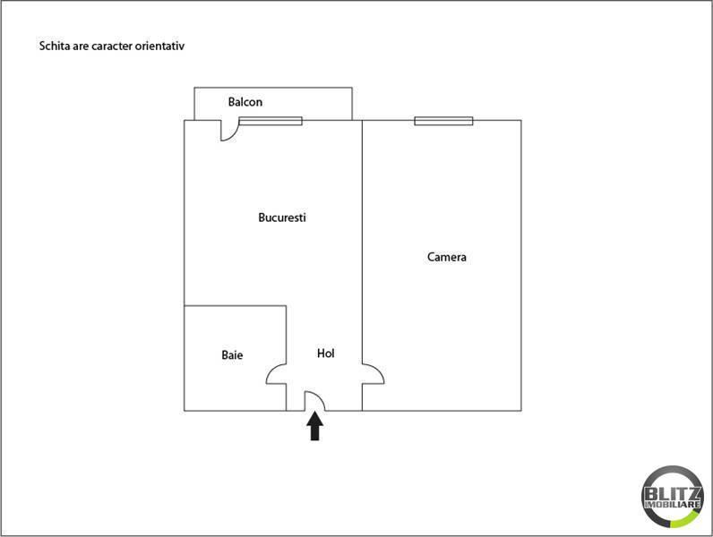 Garsonieră de vânzare Gheorgheni - 294AV | BLITZ Cluj-Napoca | Poza1