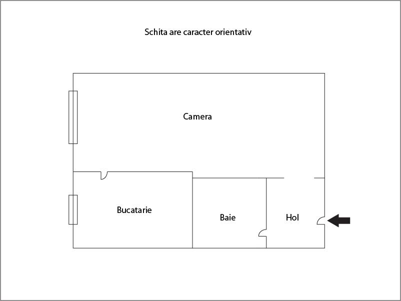 Garsonieră de vânzare Marasti - 29406AV | BLITZ Cluj-Napoca | Poza1