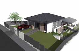 Casa individuala 150 mp utili, teren 500 mp, front stradal 18 ml, zona linistita