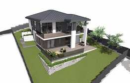 Casa individuala 150 mp utili, teren 500 mp, front stradal 18 ml, zona linistita