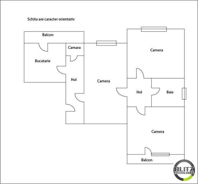 Apartament de vânzare 3 camere Grigorescu - 295AV | BLITZ Cluj-Napoca | Poza1