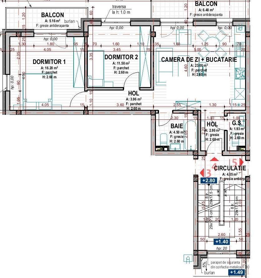 Apartament de vânzare 3 camere Floreşti - 29560AV | BLITZ Cluj-Napoca | Poza1