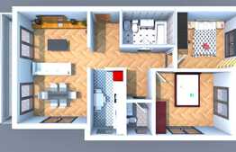 3 camere, 72 mp, terasa de 15 mp! Zona TERRA! Finalizare Decembrie 2018! 