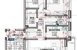 3 camere, 72 mp, terasa de 15 mp! Zona TERRA! Finalizare Decembrie 2018! 