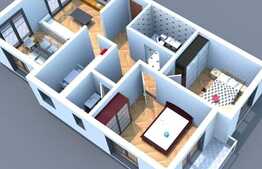 3 camere, 72 mp, terasa de 15 mp! Zona TERRA! Finalizare Decembrie 2018! 