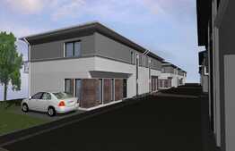 Duplex de 120 mp, cu teren de 100 mp, front 16 ml, zona Apahida