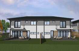 Duplex de 120 mp, cu teren de 100 mp, front 16 ml, zona Apahida