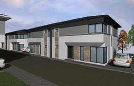 Duplex de 120 mp, cu teren de 100 mp, front 16 ml, zona Apahida