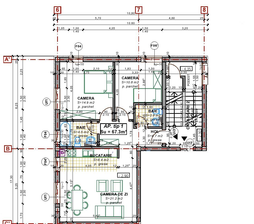 Apartament de vânzare 3 camere Borhanci - 29644AV | BLITZ Cluj-Napoca | Poza1