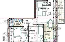 Apartament 3 camere, 68,2 mp , garaj, zona strazii Regina Maria