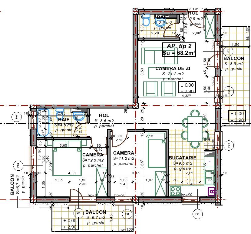 Apartament de vânzare 3 camere Borhanci - 29647AV | BLITZ Cluj-Napoca | Poza1