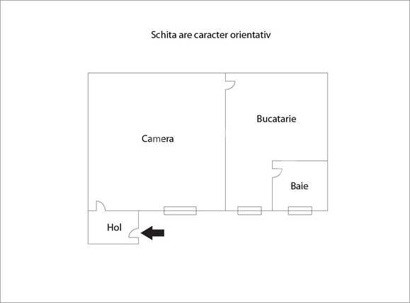 Garsonieră de vânzare Semicentral - 29654AV | BLITZ Cluj-Napoca | Poza1