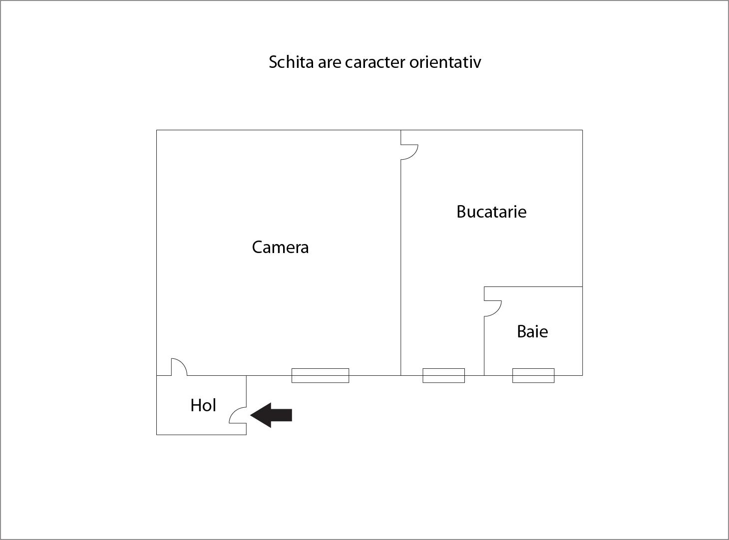 Garsonieră de vânzare Semicentral - 29654AV | BLITZ Cluj-Napoca | Poza1