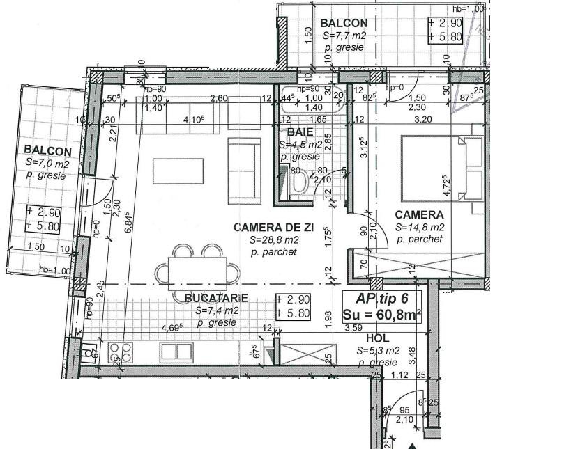 Apartament de vânzare 2 camere Borhanci - 29659AV | BLITZ Cluj-Napoca | Poza1