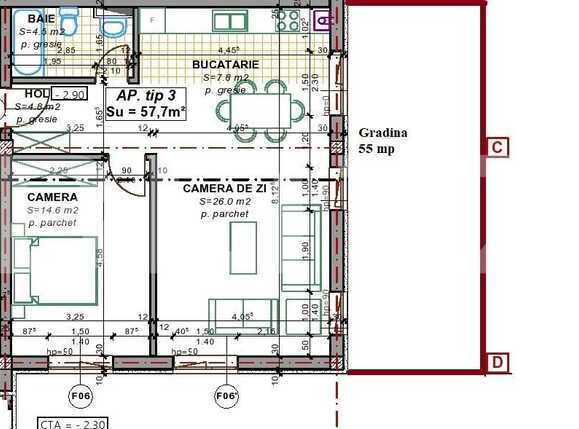 Apartament de vânzare 2 camere Borhanci - 29662AV | BLITZ Cluj-Napoca | Poza2