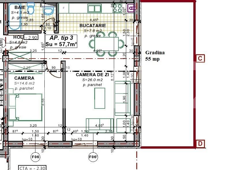 Apartament de vânzare 2 camere Borhanci - 29662AV | BLITZ Cluj-Napoca | Poza2