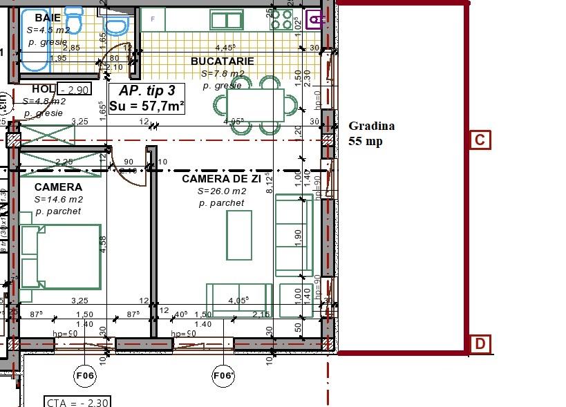 Apartament de vânzare 2 camere Borhanci - 29662AV | BLITZ Cluj-Napoca | Poza1