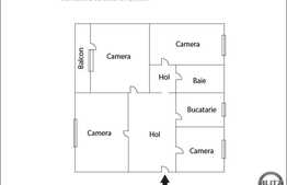 De vanzare 3 camere, decomandat! Garaj inclus in pret, zona strazii Ciucas