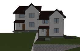 Duplex 120 mp utili, teren de la 300-500 mp.