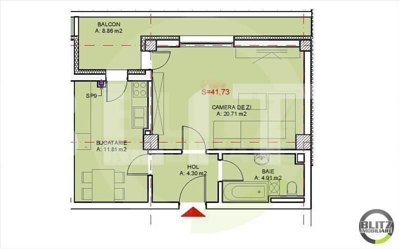 Apartament de vânzare 2 camere Gheorgheni - 29923AV | BLITZ Cluj-Napoca | Poza6