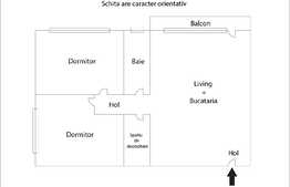 Inchiriere 3 camere, 70 mp! Zona strazii Tautiului!