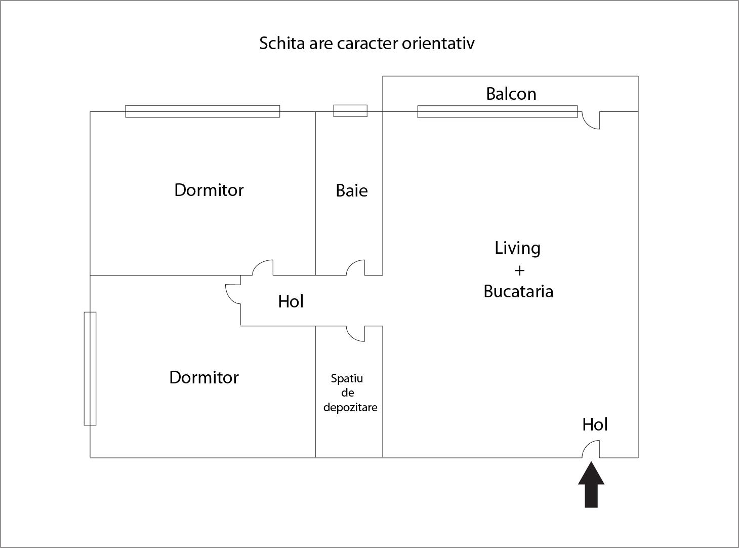 Apartament de închiriat 3 camere Floreşti - 29938AI | BLITZ Cluj-Napoca | Poza1