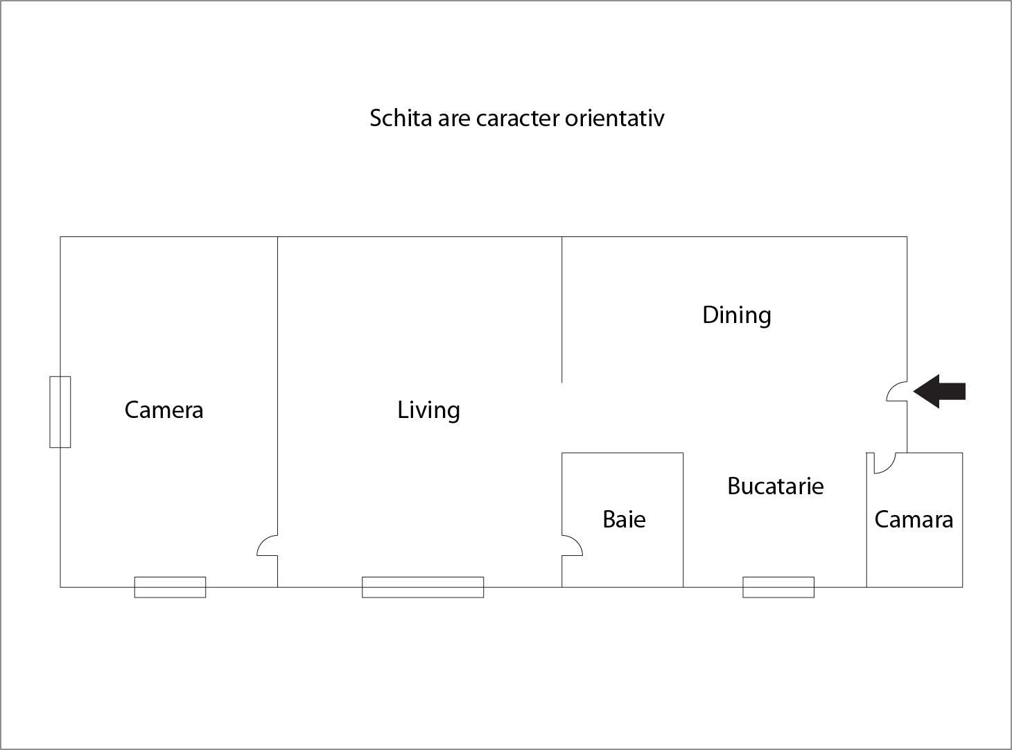 Apartament de închiriat 2 camere Central - 29982AI | BLITZ Cluj-Napoca | Poza1
