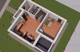 Casa individuala, 120 mp, teren 350 mp, zona linistita!