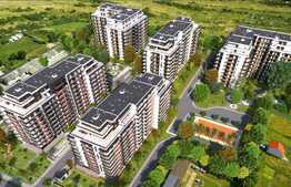 Apartament 2 camere, 53 mp, semifinisat, cu CF, garaj, zona Iulius Mall