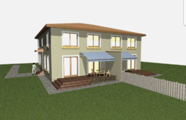  Vanzare casa cuplata, 150 mp utili, 400 mp teren, zona linistita