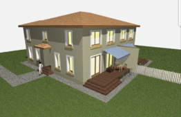  Vanzare casa cuplata, 150 mp utili, 400 mp teren, zona linistita