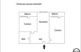 Vanzare apartament 2 camere decomandate cu loc parcare si boxa la subsol