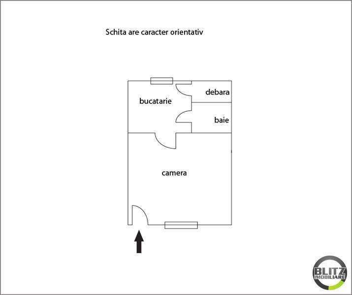 Garsonieră de vânzare Central - 302AV | BLITZ Cluj-Napoca | Poza1