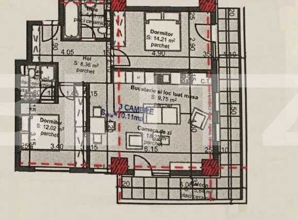 Apartament de vânzare 3 camere Marasti - 30207AV | BLITZ Cluj-Napoca | Poza1